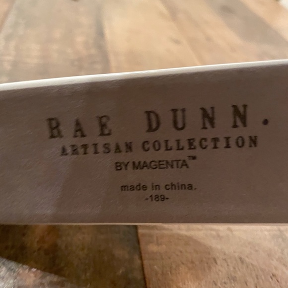 ✔️SOLD✔️Rae Dunn SHINE BRIGHT ceramic white desk plaque office decor - Picture 3 of 3